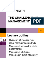 Chapter 1 The Challenge of Management