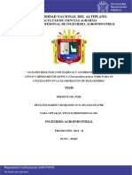 "Análisis Reológico de Harinas y Almidones Aislados de