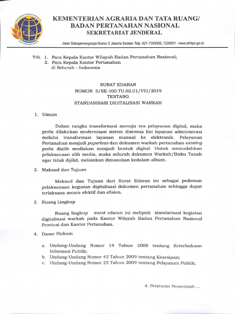 Surat Edaran Digitalisasi Wrkah Contoh Surat Edaran Efisiensi picture posted ang published by Admin that preserved in our collection.