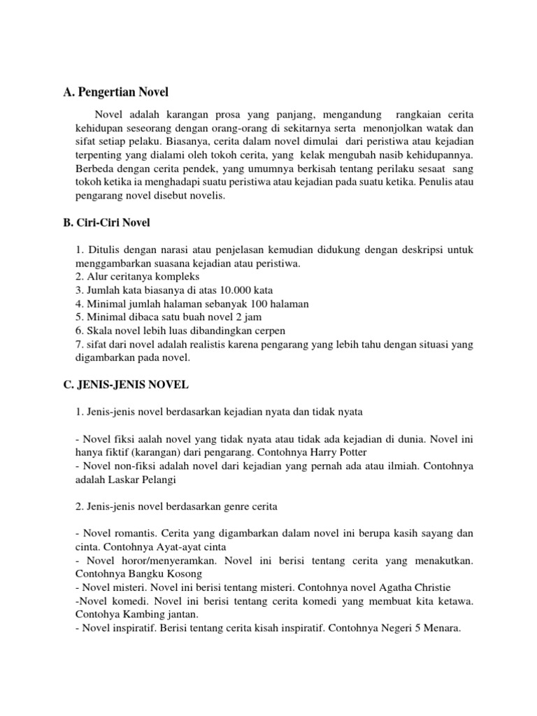 Novel Pdf