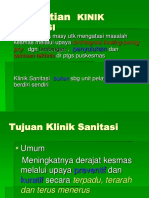 Klinik Sanitasi Materi Giling 2018