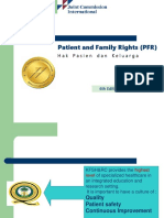 Patient and Family Rights (PFR) : Hakpasiendankeluarga