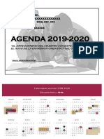 Agenda Escolar 2019 2020