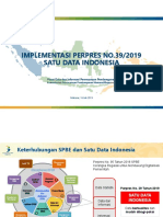 Satu Data Indonesia - Sosialisasi Spbe Makasar PDF