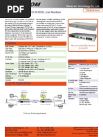 RC1101-FEV35E1 G.SHDSL - Bis Modem: Feature