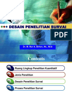 Desain Penelitian Survai-1