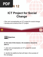 L12 ICT Project For Social Change