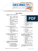 05examen Comprension de Textos 5to y 3 Ero