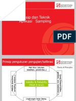 Teknis Aplikasi Sampling