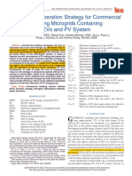 A Heuristic Operation Strategy For Commercial Building Microgrids Containing Evs and PV System