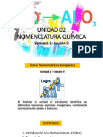 Sem 05 - Ses 09 - Nomenclatura Inorgánica (I) - 2