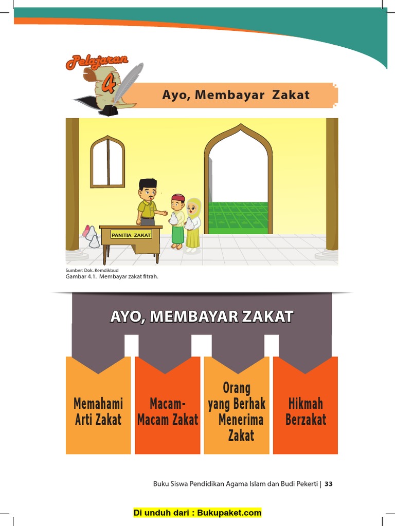 Pelajaran 4 Ayo Membayar Zakat Pdf