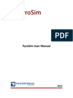 Pyrosim User Manual