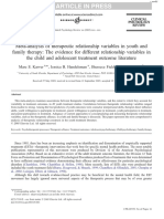 Meta-Analysis of Therapeutic Relationship Variables PDF