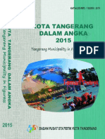 Kota Tangerang Dalam Angka 2015 PDF