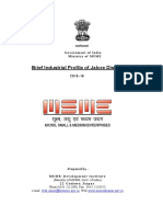 Brief Industrial Profile of Jalore District: LR Esot Rs Government of India Ministry of MSME