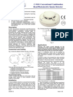 9101 Conventional Combination Heat Photoelectric Smoke Detector Issue
