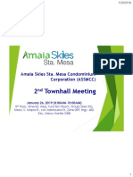 ASk Sta. Mesa - 2nd Town Hall Meeting Presentation - 26jan2019 - Handouts
