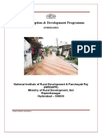 Village Adoption & Development Programme: Guidelines