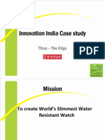 Innovation India Case Study: Titan - The Edge