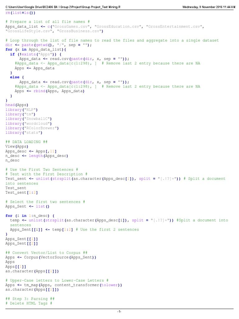 Text Mining Analysis of App Descriptions | PDF | App Store (I Os ...