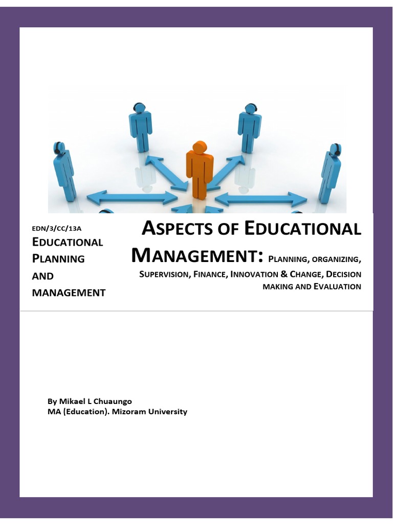 Educational Management Planning Guide | PDF | Public University ...