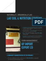 Lao Soil & Nutrition Company Whitepaper