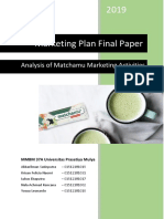 FINAL - Marketing Plan Matchamu