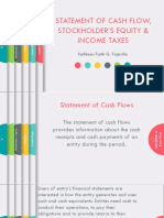 Statement of Cash Flow