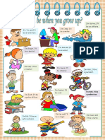 What Will You Be When You Grow Up Jobs Present Sim Fun Activities Games 3224