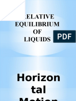 Relative Equilibrium OF Liquids