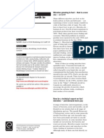 Microbial Growth in Aviation Fuel: Opinion Paper