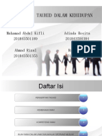 PENERAPAN TAUHID DALAM KEHIDUPAN.pptx