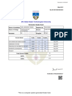 My Grade Card