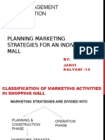 Mall Management Presentation ON Planning Marketing Strategies For An Individual Mall
