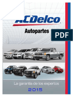 ACDELCO Catalogo Gral. Mld 2015