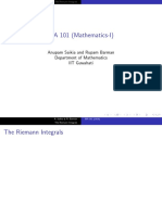 MA 101 (Mathematics-I) : Anupam Saikia and Rupam Barman Department of Mathematics IIT Guwahati