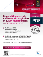 Invitation Metabolic Endocrine Seminar, Beyond Glucosentric Pathway of Liraglutide in T2DM Management, Insights From The Expert
