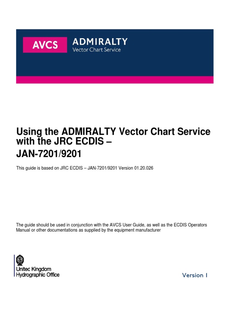 Using The ADMIRALTY Vector Chart Service With The JRC ECDIS - JAN-7201/ ...