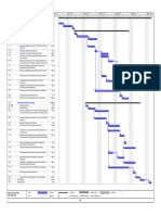 Gantt Chart Water Provision Project