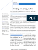 Associations Between Serum Vitamin D and Adverse Pathology in Men Undergoing Radical Prostatectomy