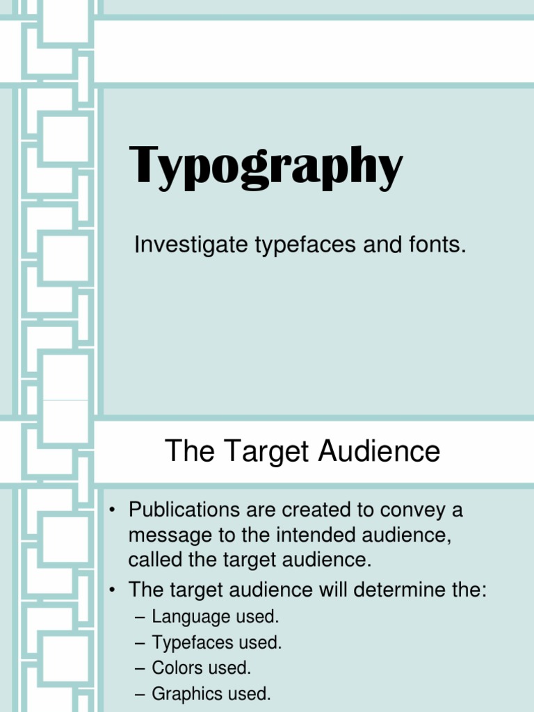 Typography | PDF | Typefaces | Serif