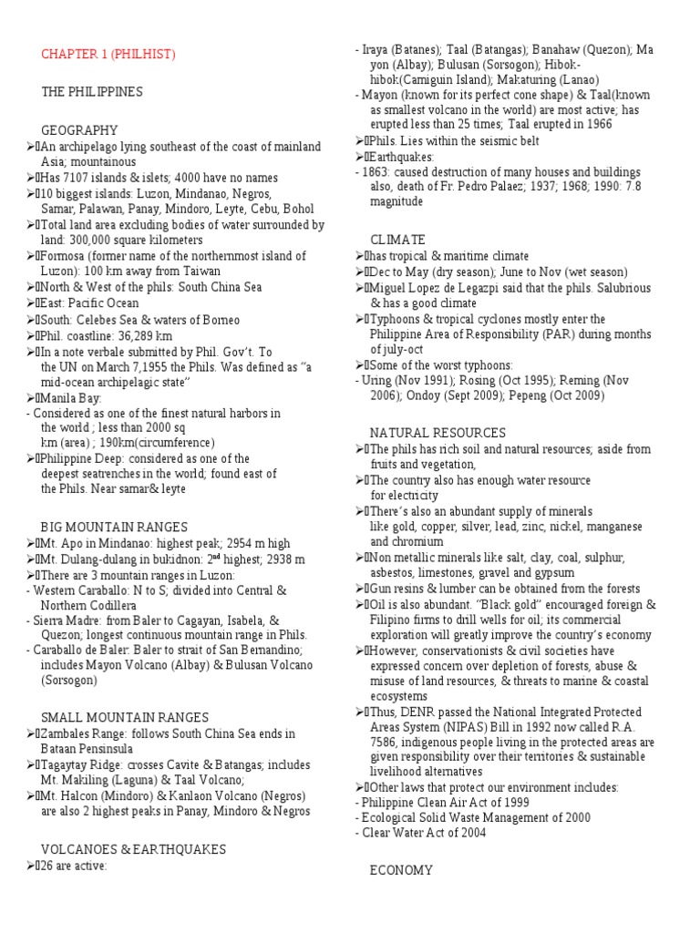 PHILHIST | PDF | Philippines