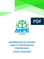 Cuadernillo Anpe Contratados 19 20 PDF