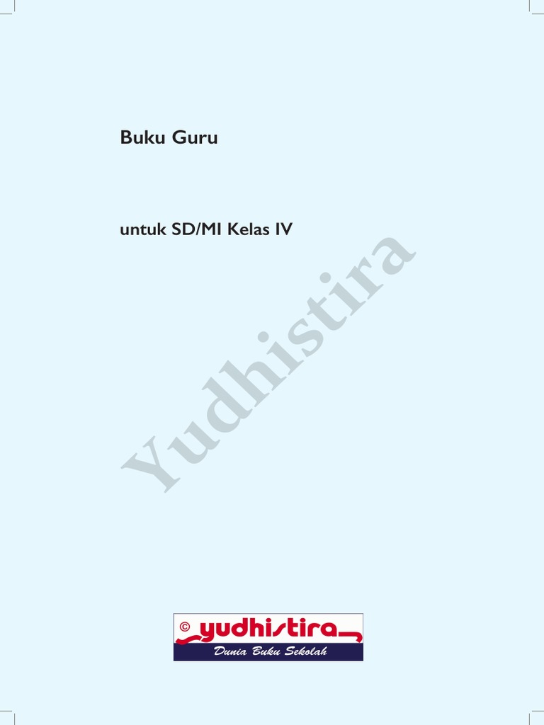 RPP-Silabus (Buku Guru) Matematika 4 SD PDF | PDF