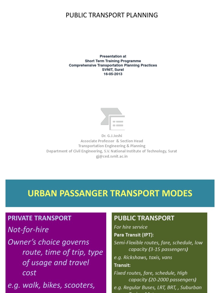 PRINCIPLES OF URBAN TRANSPORT SYSTEMS PLANNING PDF visual data 2