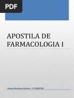 Apostila de Farmacologia I