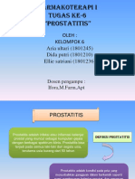 Kelas Vi D, Farmakoterapi I (Prostatitis), Kelompok 6