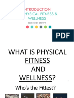 To Physical Fitness & Wellness: Designed by Group 1