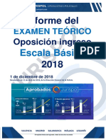 Examen Test 2018 Policia Informe